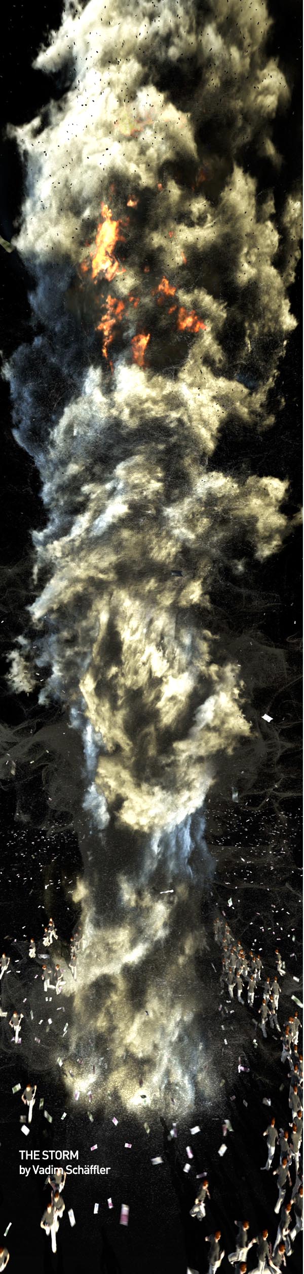 A 10 meter high cyclon